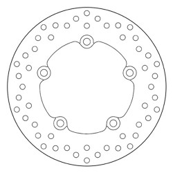 BREMBO SERIE ORO REAR BRAKE DISC HONDA NC 750 S/X 2014-2019, INTEGRA 750 2014-2020