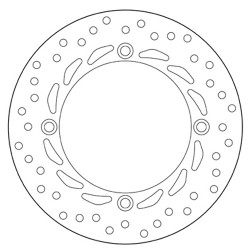 BREMBO SERIE ORO REAR BRAKE DISC HONDA VARADERO 1000 1999-2002