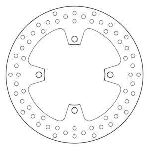 DISCO DE FRENO TRASERO BREMBO SERIE ORO KAWASAKI Z 800 2013-2016