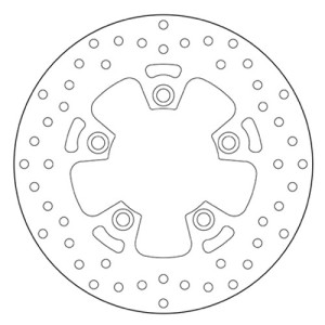 HINTERE BREMSSCHEIBE BREMBO SERIE ORO SUZUKI BANDIT 1200/S 1996-2005