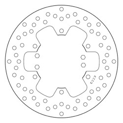 BREMBO SERIE ORO REAR BRAKE DISC YAMAHA TDM 850 1992-2001