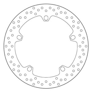 COPPIA DISCHI FRENO ANTERIORI BREMBO SERIE ORO BMW HP2 ENDURO 1200 2005-2008