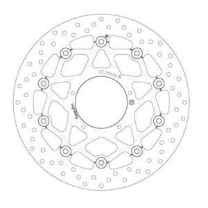 PAIR OF BREMBO SERIE ORO FRONT BRAKE DISCS HONDA CBR 1000 RR 2017-2019