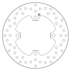 BREMBO SERIE ORO REAR BRAKE DISC KAWASAKI ZX-10R 2016-2020