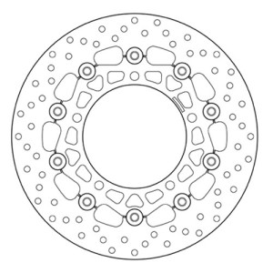COPPIA DISCHI FRENO ANTERIORI BREMBO SERIE ORO SUZUKI SV 650 2016-2020