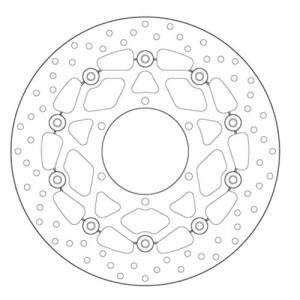 PAIR OF BREMBO SERIE ORO FRONT BRAKE DISCS SUZUKI GSX-R 1000 2017-2020