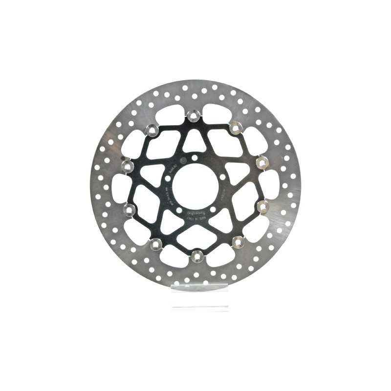 COPPIA DISCHI FRENO ANTERIORI BREMBO SERIE ORO DUCATI SCRAMBLER FLAT TRACK PRO 800 2016