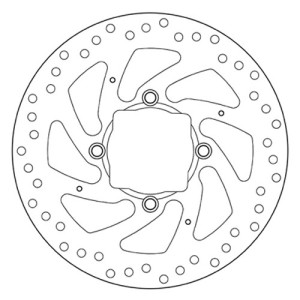 BREMBO SERIE ORO REAR BRAKE DISC DUCATI DIAVEL 1260 S 2019-2020
