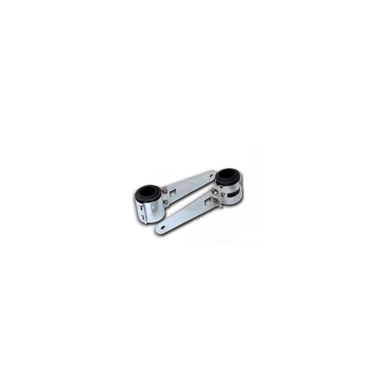 PAIR OF COLLARS FOR FIXING ADDITIONAL LIGHTS (DIAM. 49/54 MM)