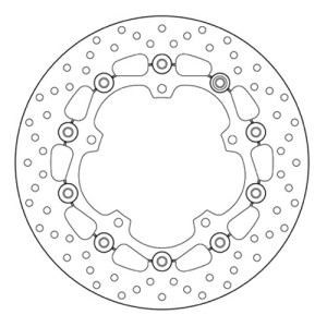 BREMBO SERIE ORO FRONT BRAKE DISC YAMAHA YZF-R3 2015-2020