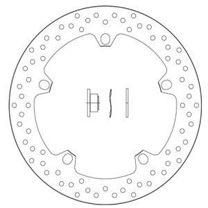 PAIR OF BREMBO SERIE ORO FRONT BRAKE DISCS BMW R 1250 GS 2021-2024