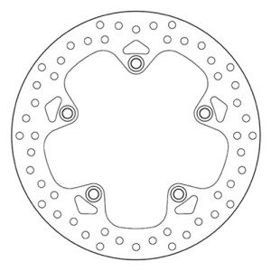 DISCO DE FRENO TRASERO BREMBO SERIE ORO BMW R 1250 R 2021-2024