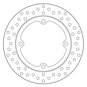BREMBO SERIE ORO REAR BRAKE DISC HONDA CB 500 F 2021-2023