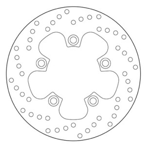 BREMBO SERIE ORO REAR BRAKE DISC SUZUKI SV 650 2021-2024