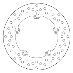 BREMBO SERIE ORO REAR BRAKE DISC YAMAHA TRACER 7 2021-2022