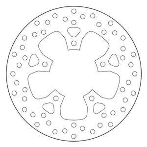 BREMBO SERIE ORO REAR BRAKE DISC KTM 1290 SUPER DUKE R 2014-2019, 1290 SUPER DUKE GT 2021-2023