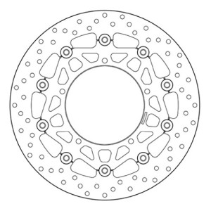 PAAR VORDERE BREMSSCHEIBEN BREMBO SERIE ORO YAMAHA MT-10 SP 2022-2024
