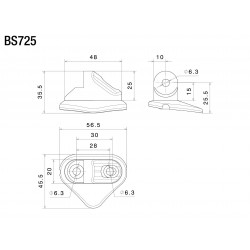 ADATTATORE SPECCHIETTI RIZOMA YAMAHA R1 2015-2024