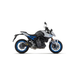 IMPIANTO DI SCARICO COMPLETO ALTO ARROW WORKS SUZUKI GSX-8S 2023-2024 EURO 5, ACCIAIO DARK/CARBONIO, DEKAT