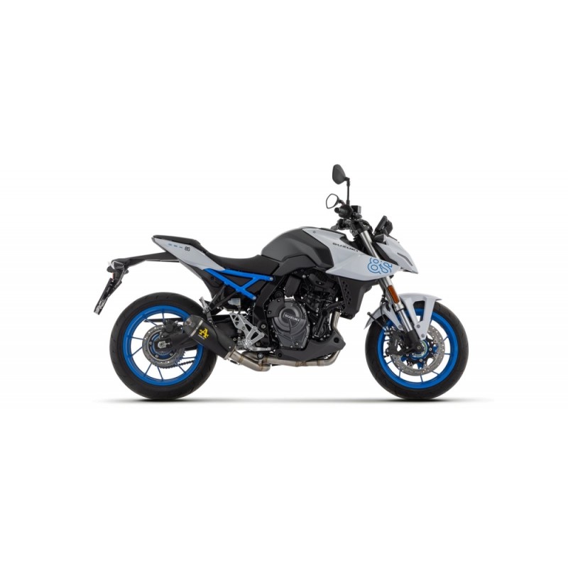 IMPIANTO DI SCARICO COMPLETO ALTO ARROW WORKS SUZUKI GSX-8S 2023-2024 EURO 5, ACCIAIO DARK/CARBONIO, DEKAT