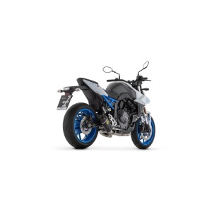 IMPIANTO DI SCARICO COMPLETO ALTO ARROW WORKS SUZUKI GSX-8S 2023-2024 EURO 5, ACCIAIO DARK/CARBONIO, DEKAT