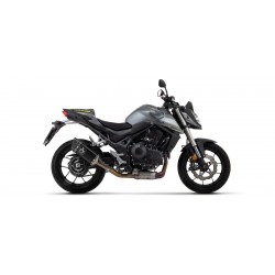 TERMINALE DI SCARICO ARROW PISTA HONDA HORNET 750 2023-2024, TITANIO DARK/CARBONIO, OMOLOGATO 