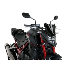 PUIG SPORT WINDSCHUTZSCHEIBE NEW GENERATION HONDA HORNET 750 2023-2024, SCHWARZ