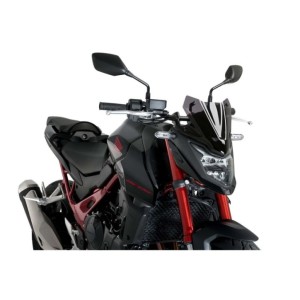 PUIG SPORT WINDSCHUTZSCHEIBE NEW GENERATION HONDA HORNET 750 2023-2024, DUNKLE RAUCH
