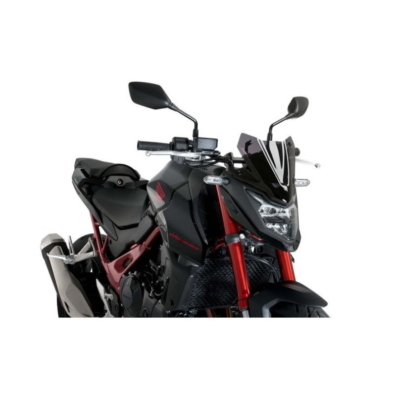 PUIG SPORT WINDSCHUTZSCHEIBE NEW GENERATION HONDA HORNET 750 2023-2024, DUNKLE RAUCH