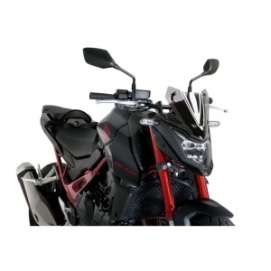 PUIG SPORT WINDSCHUTZSCHEIBE NEW GENERATION HONDA HORNET 750 2023-2024, LEICHTER RAUCH