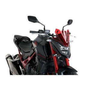PUIG SPORT WINDSCHUTZSCHEIBE NEW GENERATION HONDA HORNET 750 2023-2024, ROT