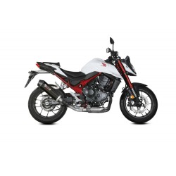 TERMINALE MIVV OVALE PER HONDA HORNET 750 2023-2024, OMOLOGATO CARBONIO