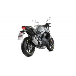 TERMINALE MIVV SR-1 PER HONDA HORNET 750 2023-2024, OMOLOGATO ACCIAIO/CARBONIO