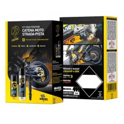 KIT DE MANTENIMIENTO DE LA CADENA DE TRANSMISIÓN BARDHAL K9 PARA BICICLETAS DE CARRETERA