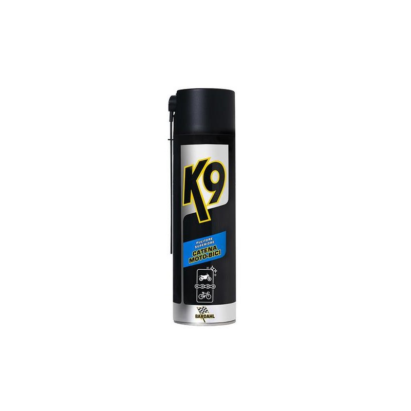 LIMPIADOR EN SPRAY BARDAHL K9 PARA CADENAS DE TRANSMISIÓN DE MOTOCICLETAS