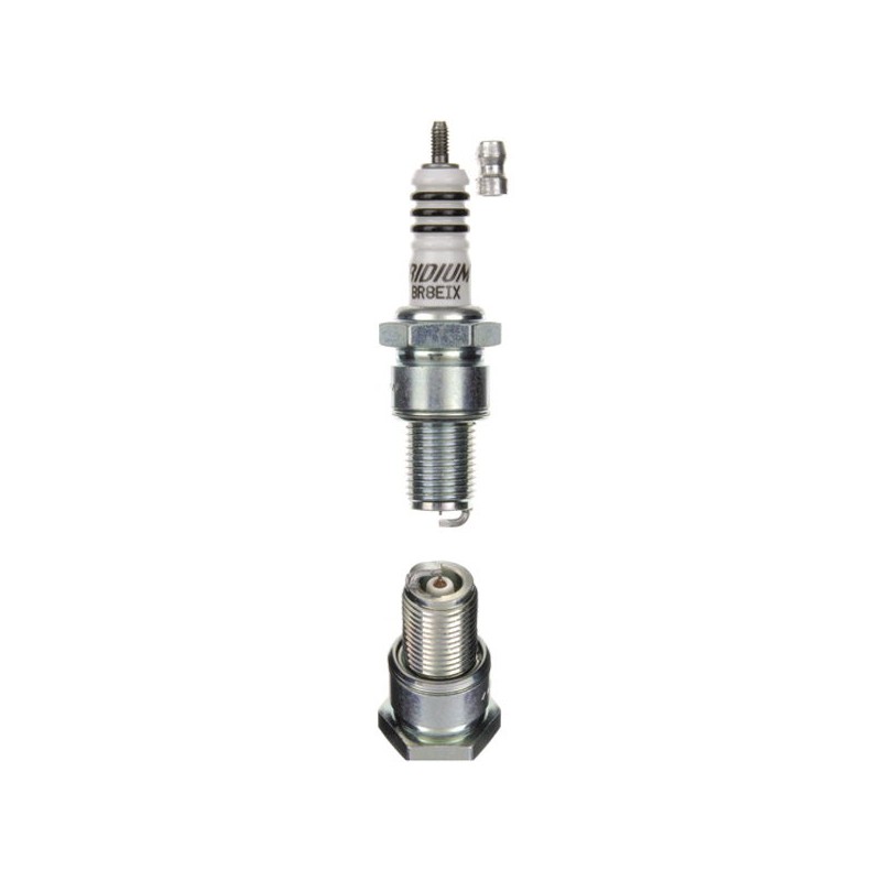 NGK SPARK PLUG IRIDIUM BR8EIX MOTO GUZZI BREVA 750