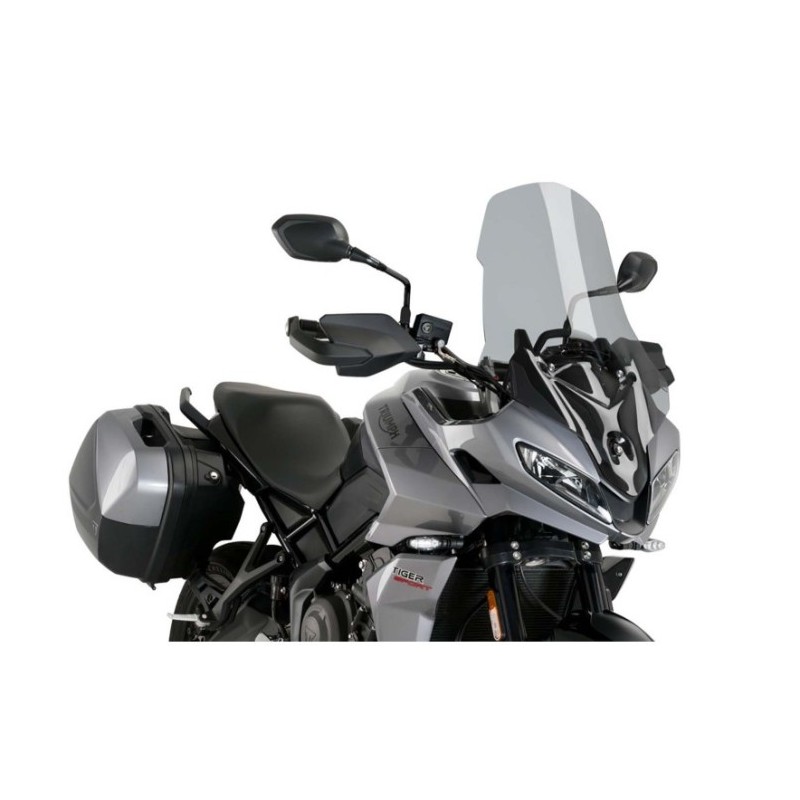 CUPOLINO PUIG TOURING TRIUMPH TIGER SPORT 660 2022-2024, FUME CHIARO