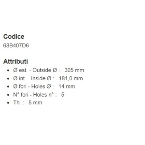 PAIR OF BREMBO SERIE ORO FRONT BRAKE DISCS BMW R 1250 GS ADVENTURE 2021-2024