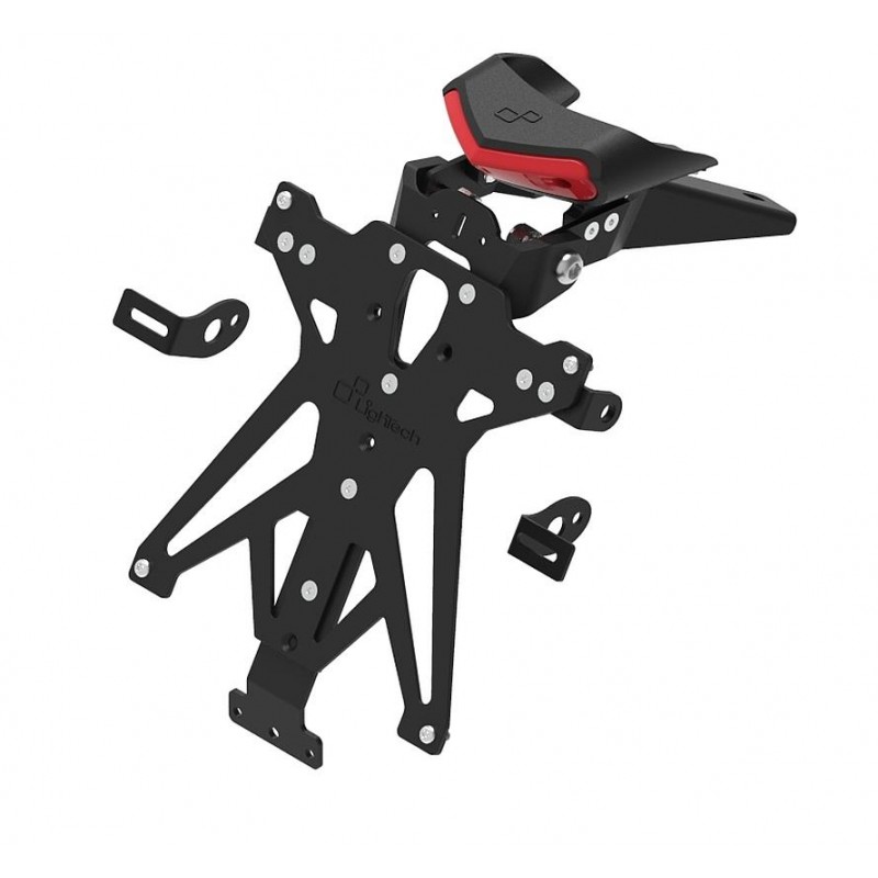 KIT PORTATARGA LIGHTECH KTM 790 DUKE 2023-2024, REGOLABILE