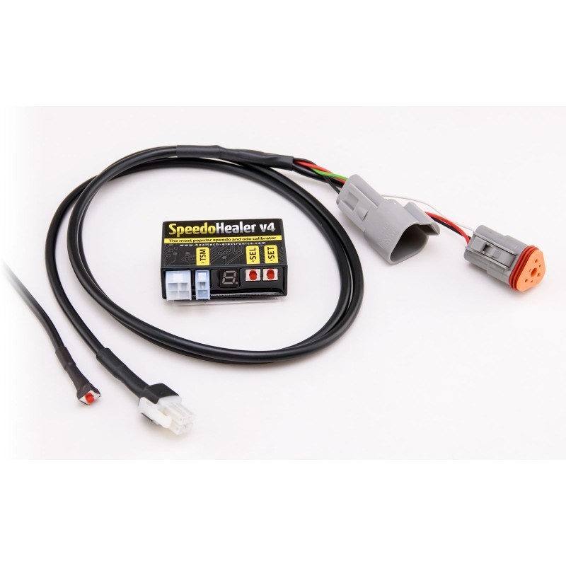 UNIDAD DE CONTROL HEALTECH SPEEDO HEALER PARA APRILIA PEGASO 650 STRADA 2005-2009, CON CABLEADO