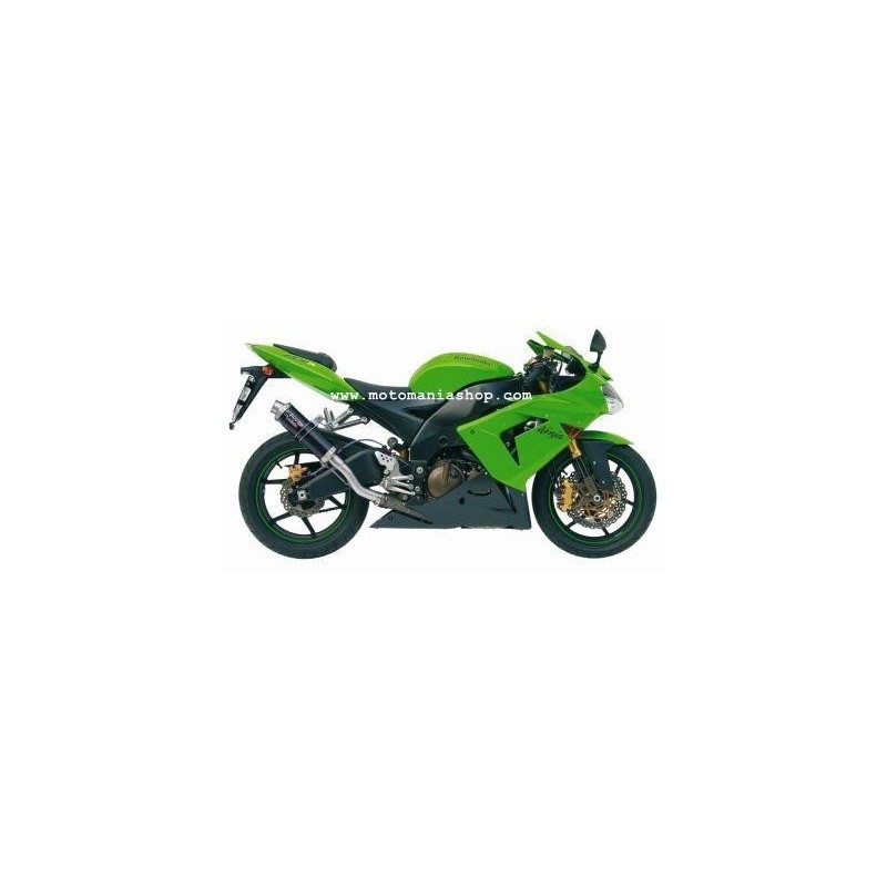 EXHAUST MIVV GP KAWASAKI ZX-10R 2004-2005, APPROVED CARBON