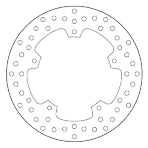 HINTERE BREMSSCHEIBE BREMBO SERIE ORO BMW M 1000 RR 2021-2023