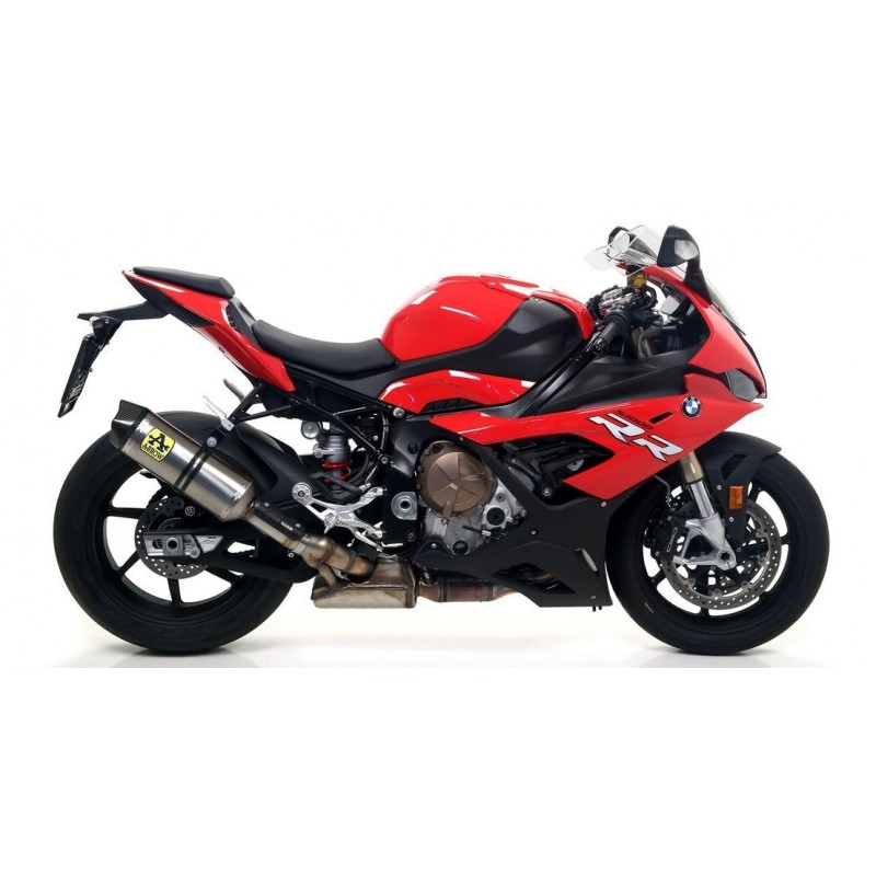 ARROW RACE-TECH EXHAUST BMW S 1000 RR 2023-2024, TITANIUM/CARBON, APPROVED