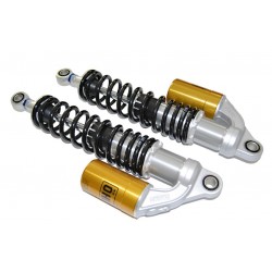 PAR DE AMORTIGUADORES OHLINS S36PL MOTO GUZZI V7 III 2017-2020, MUELLAS NEGRO