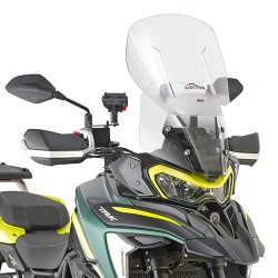 PARABREZZA SCORREVOLE GIVI AIRFLOW BENELLI TRK 702 X 2023-2024, TRASPARENTE