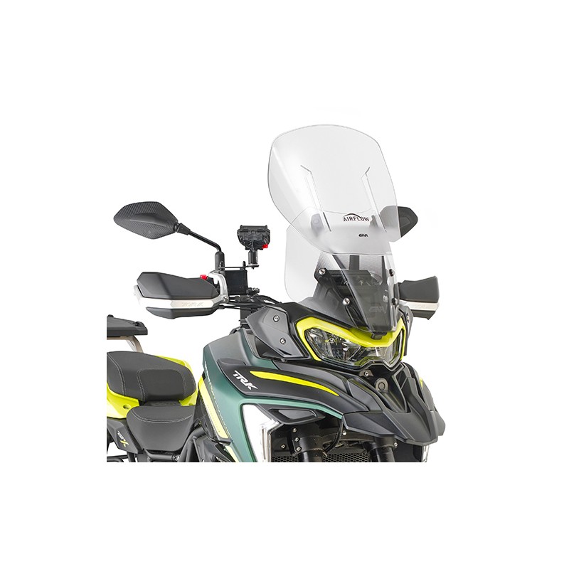 GIVI AIRFLOW SLIDING WINDSHIELD BENELLI TRK 702 X 2023-2024, CLEAR