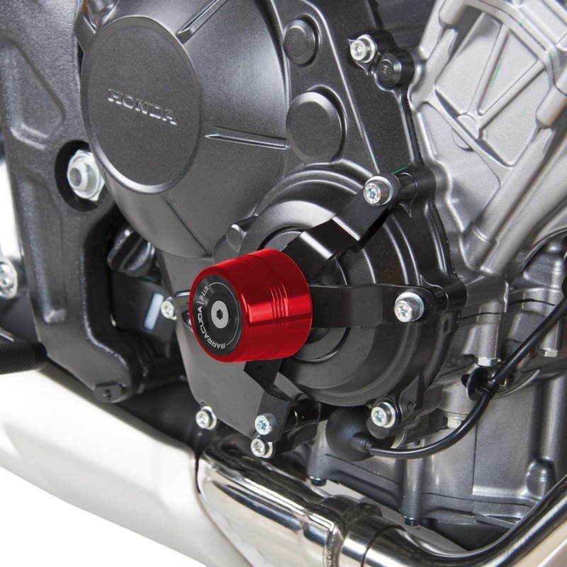 PAR DE ALMOHADILLAS DE PROTECCIÓN DE CHASIS BARRACUDA HONDA CBR 650 F 2014-2016