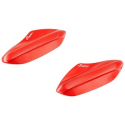 PAIR OF LIGHTECH MIRROR HOLE CAPS APRILIA RSV4 R 2010-2012