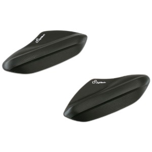 PAIR OF LIGHTECH MIRROR HOLES CAPS APRILIA RSV4 RR 2018-2020