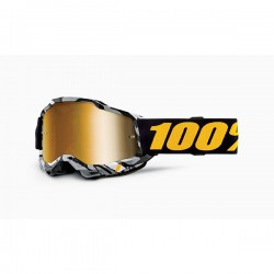 MASCHERA 100% ACCURI 2 AMBUSH LENTE A SPECCHIO ORO